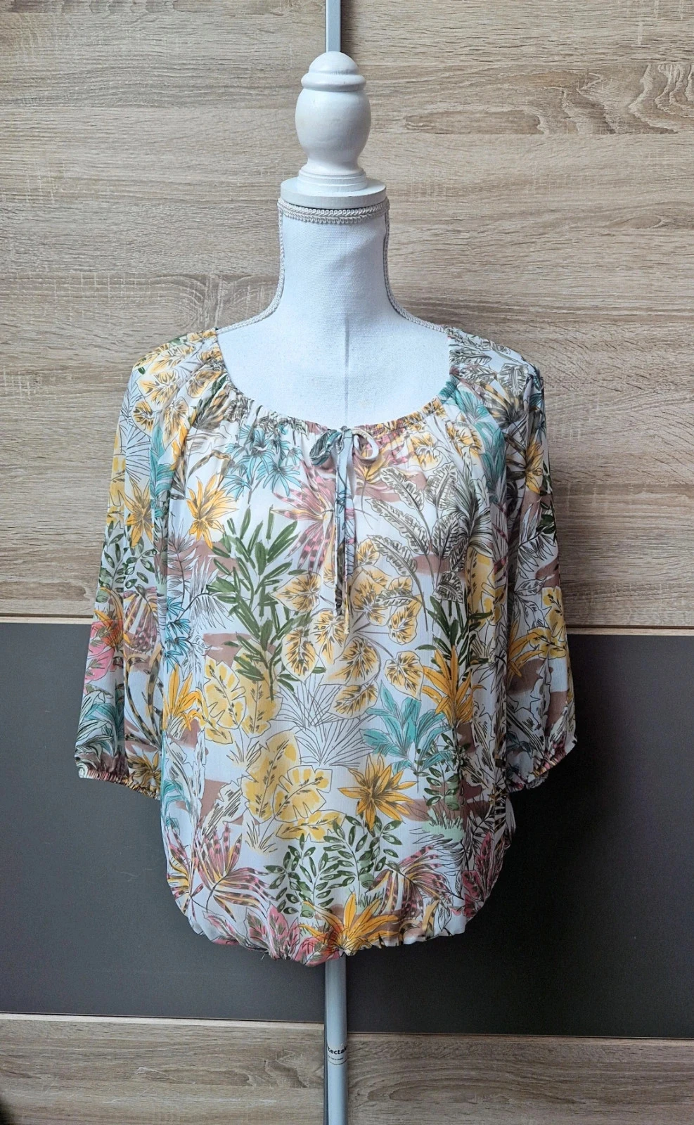 Blouse manches 3/4 taille 40